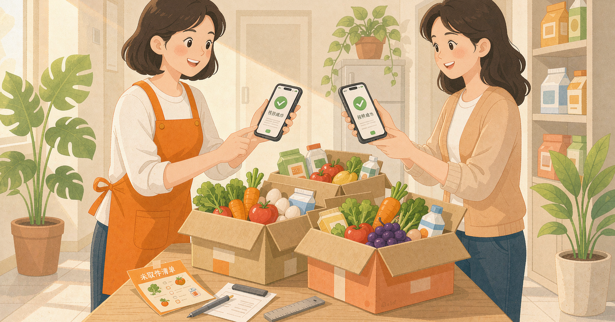 艺荷团提货核销与到货提醒